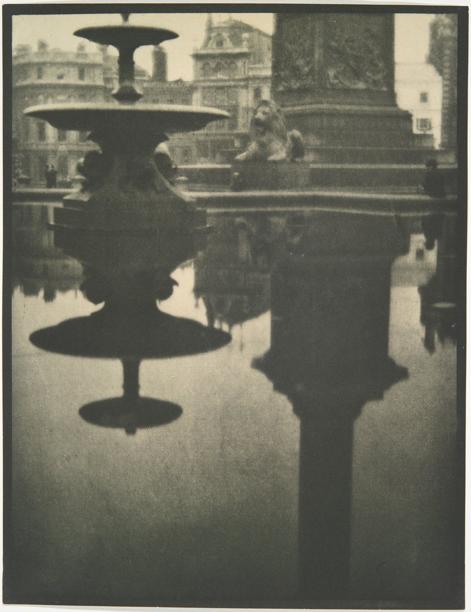 Trafalgarské náměstí od Alvin Langdon Coburn