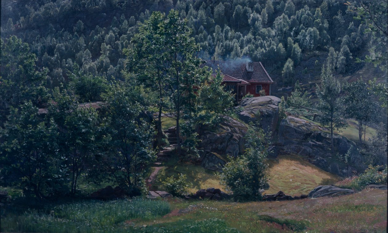 Drobné hospodářství od Amaldus Nielsen