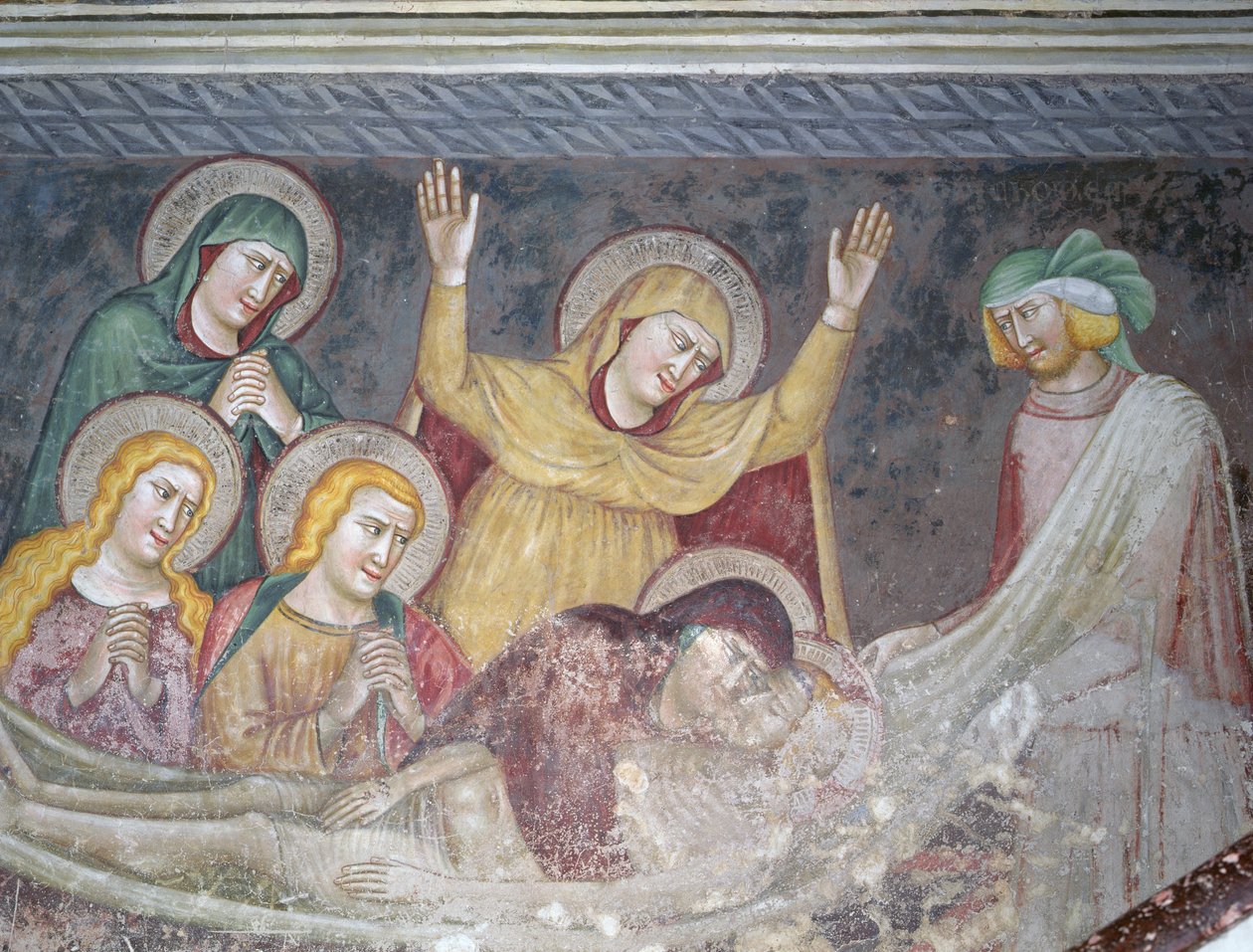 Pohřeb Krista od Ambrogio Bondone Giotto