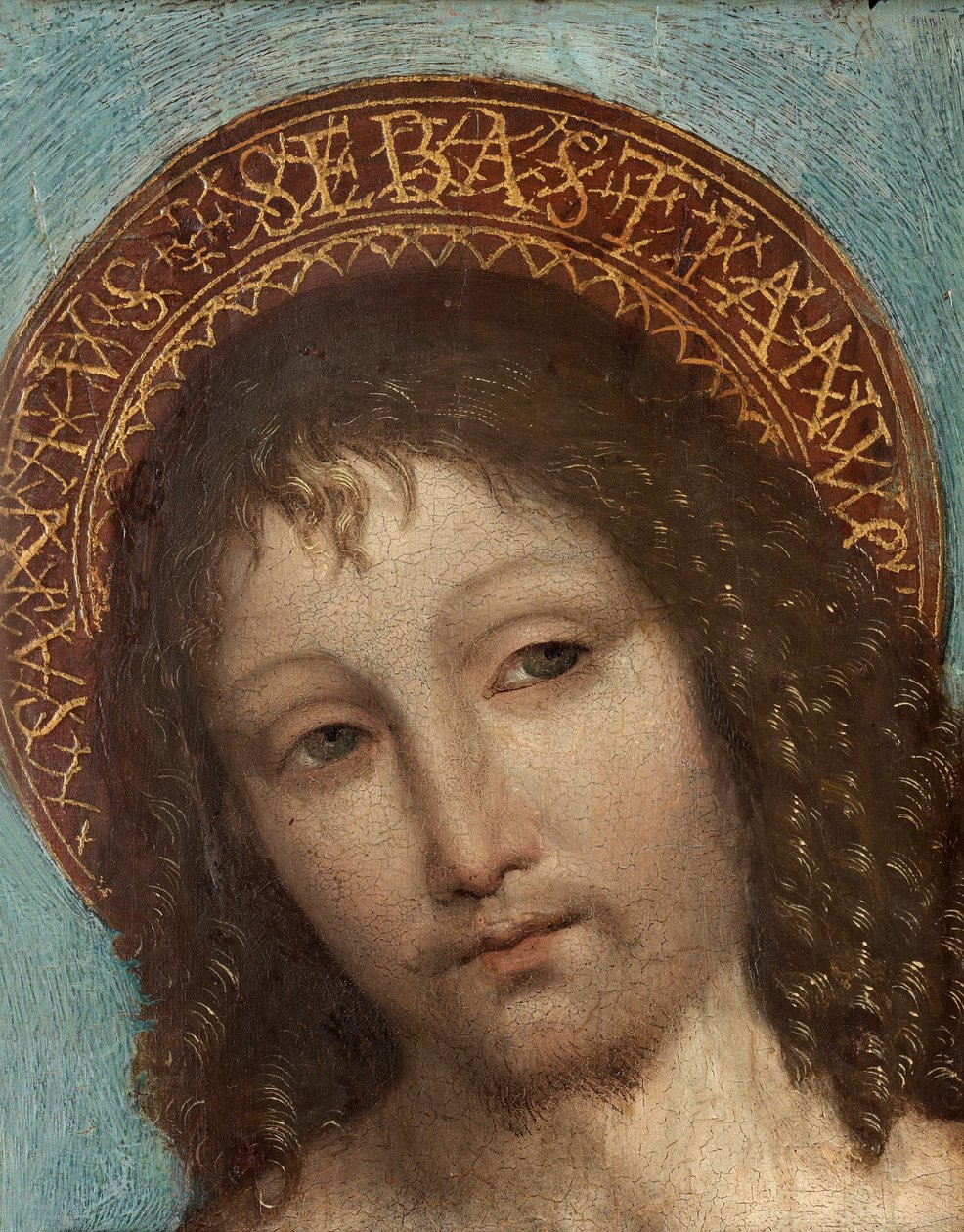 Svatý Šebestián od Ambrogio Bergognone