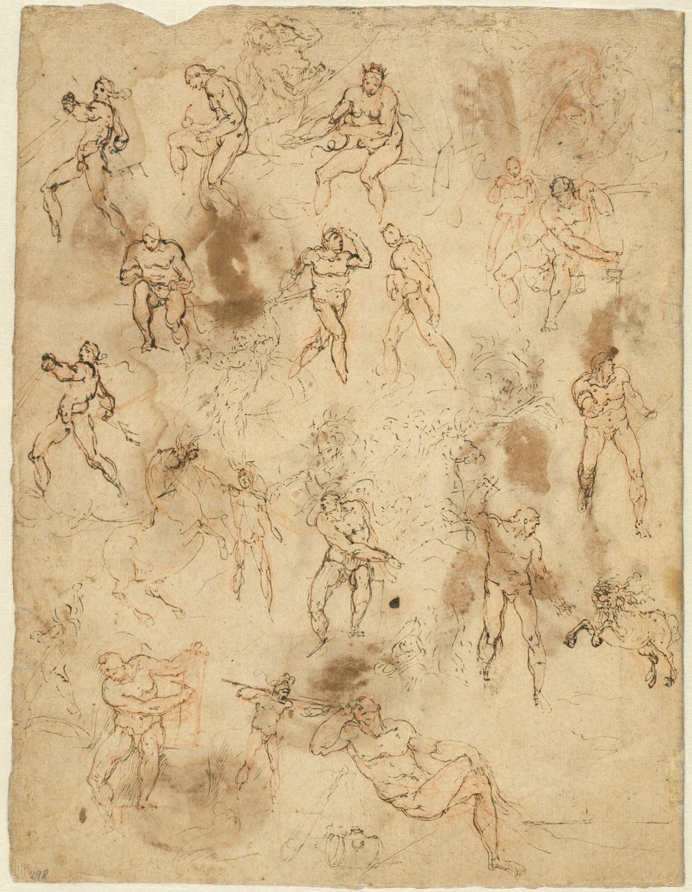 Studie figur (verze) od Ambrogio Figino