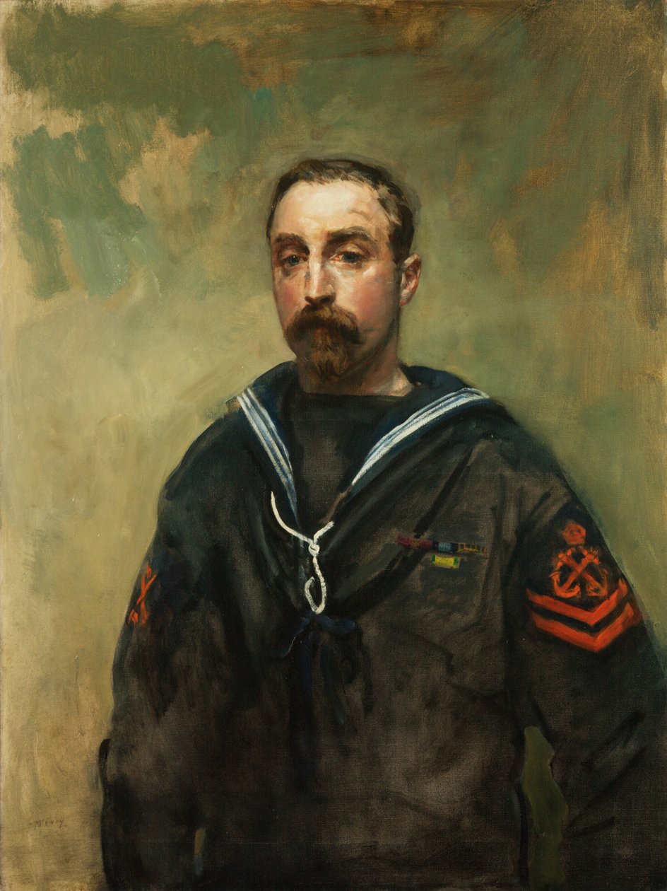Petty Officer E Pitcher VC, 1918 od Ambrose McEvoy