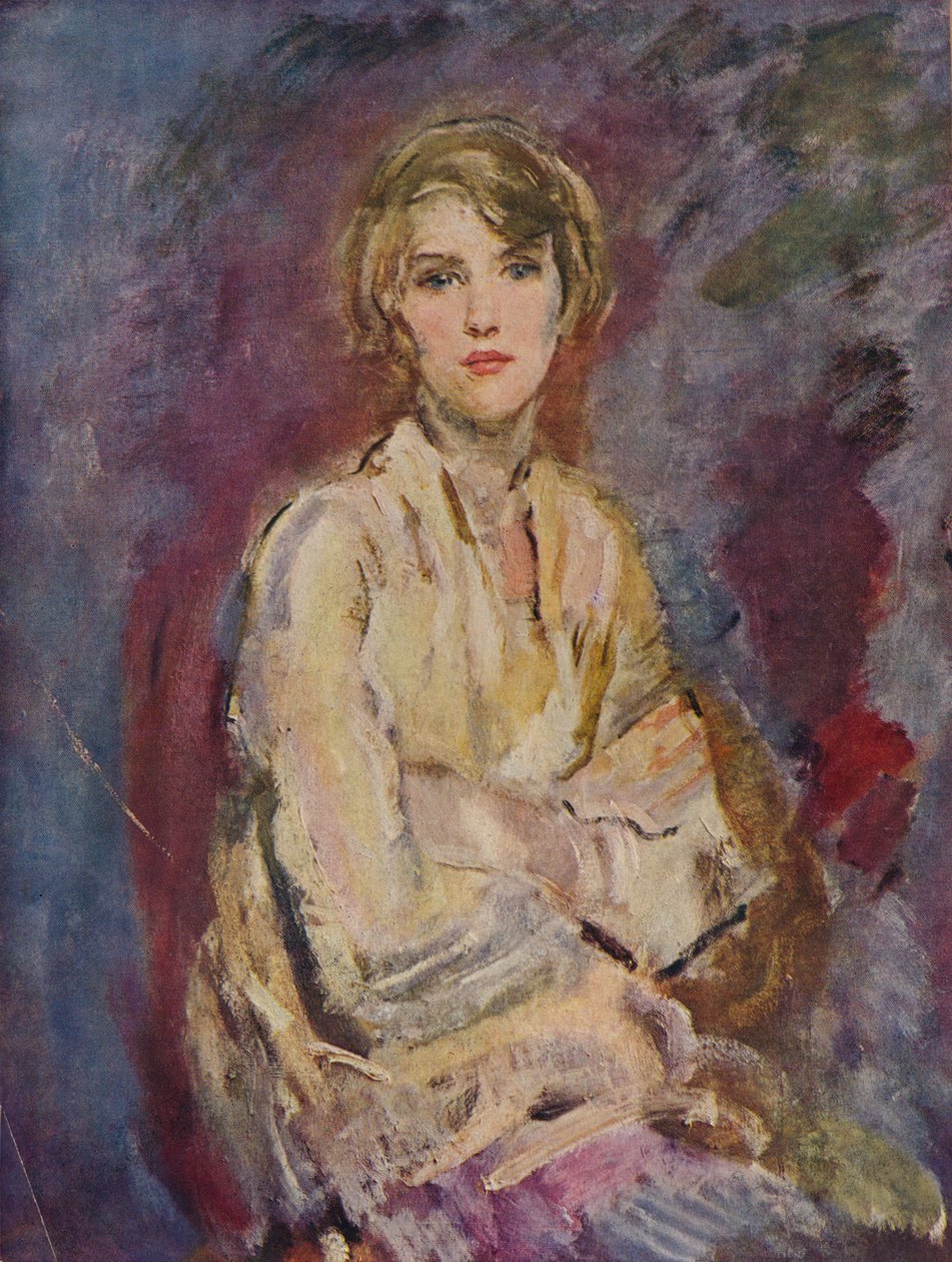 Anna, dcera umělce, 1905 1935 od Ambrose McEvoy
