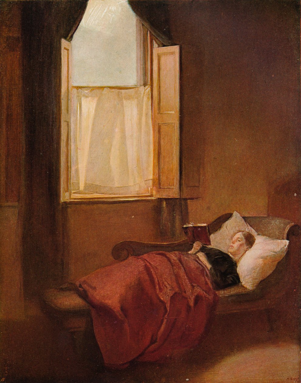 Rekonvalescent, c1900 od Ambrose McEvoy