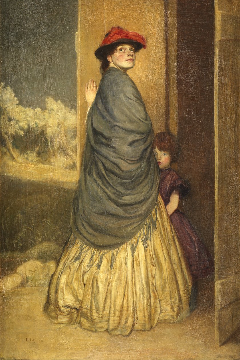 Bouřka, 1901 od Ambrose McEvoy
