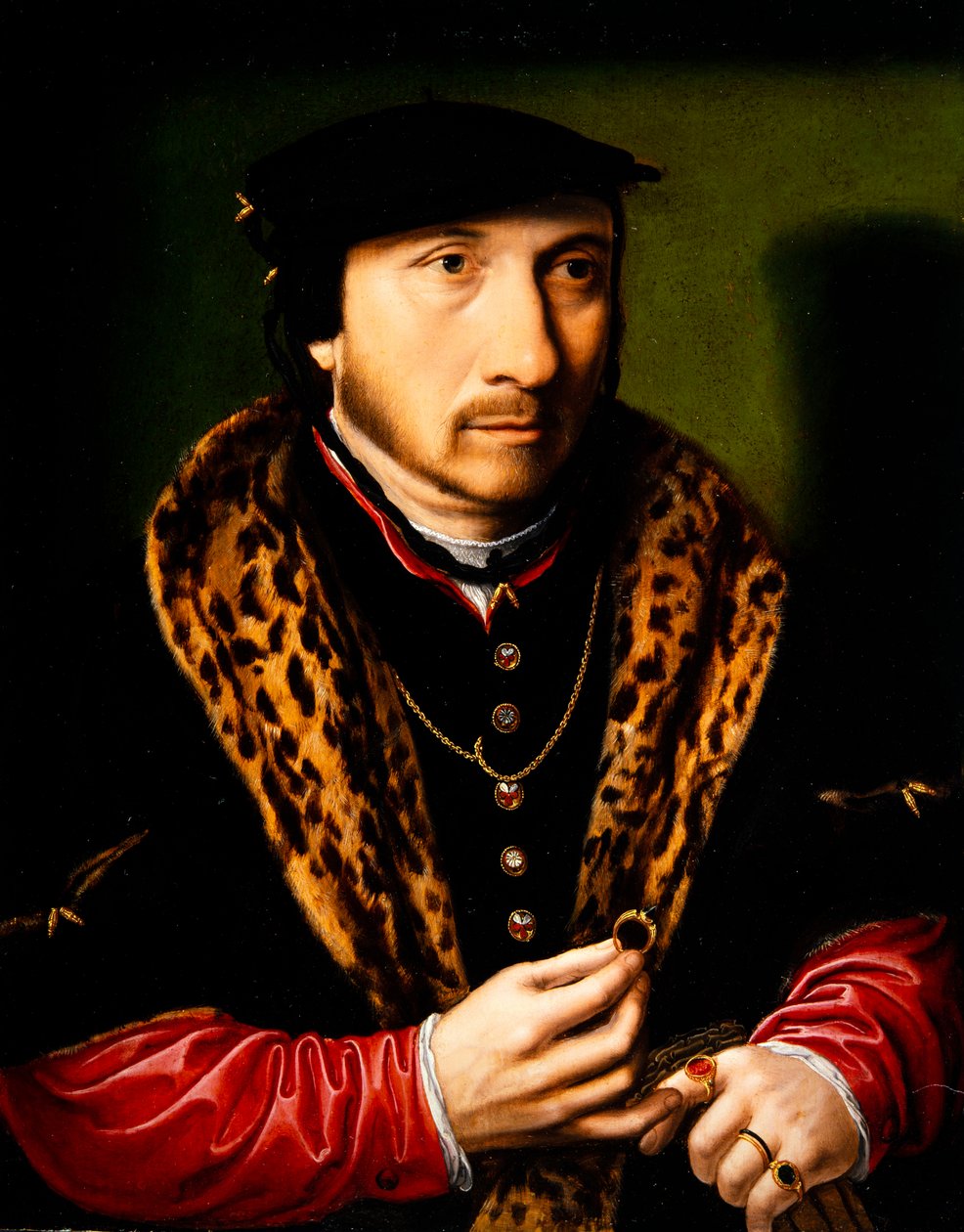 Portrét gentlemana od Ambrosius Benson