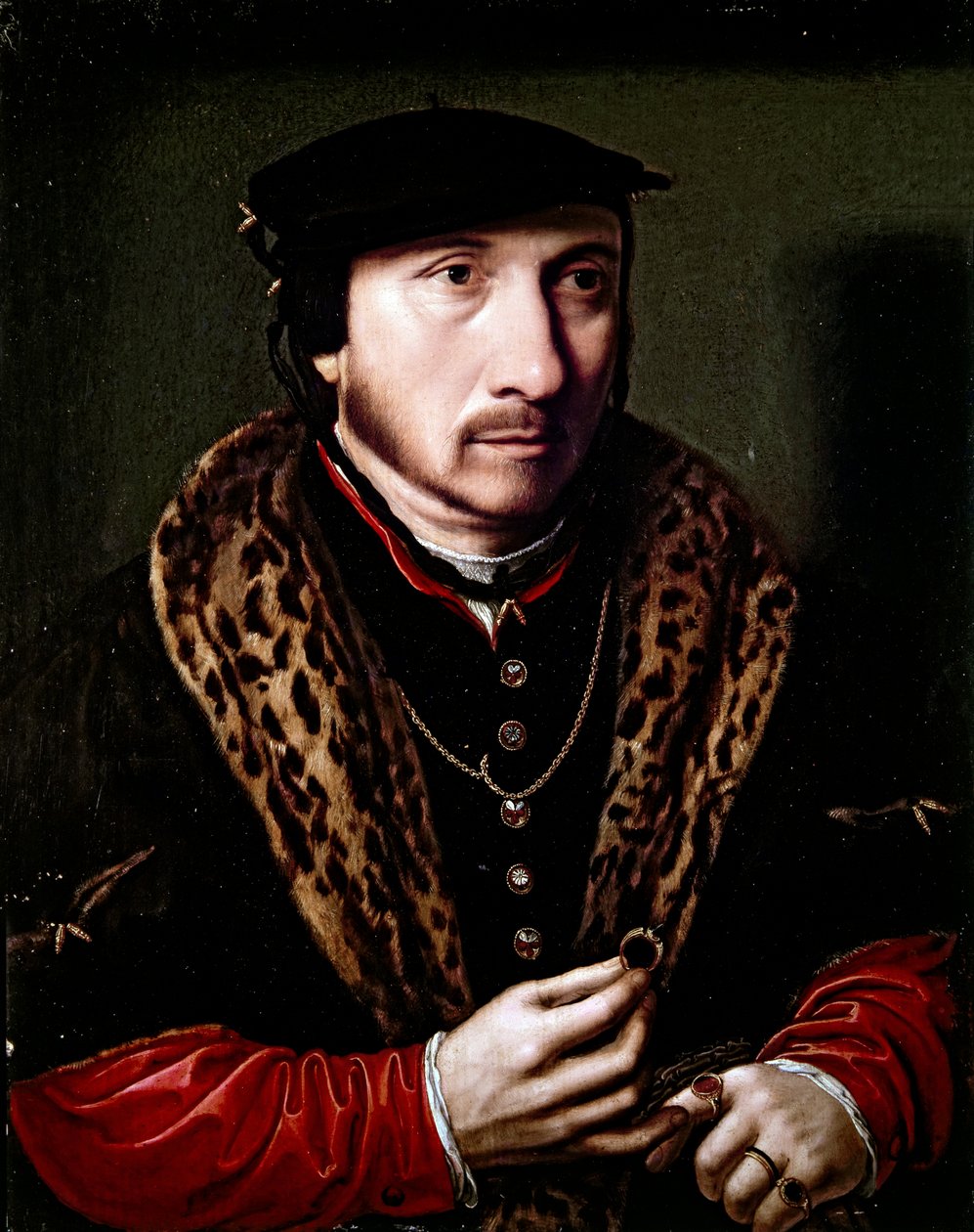 Portrét gentlemana od Ambrosius Benson