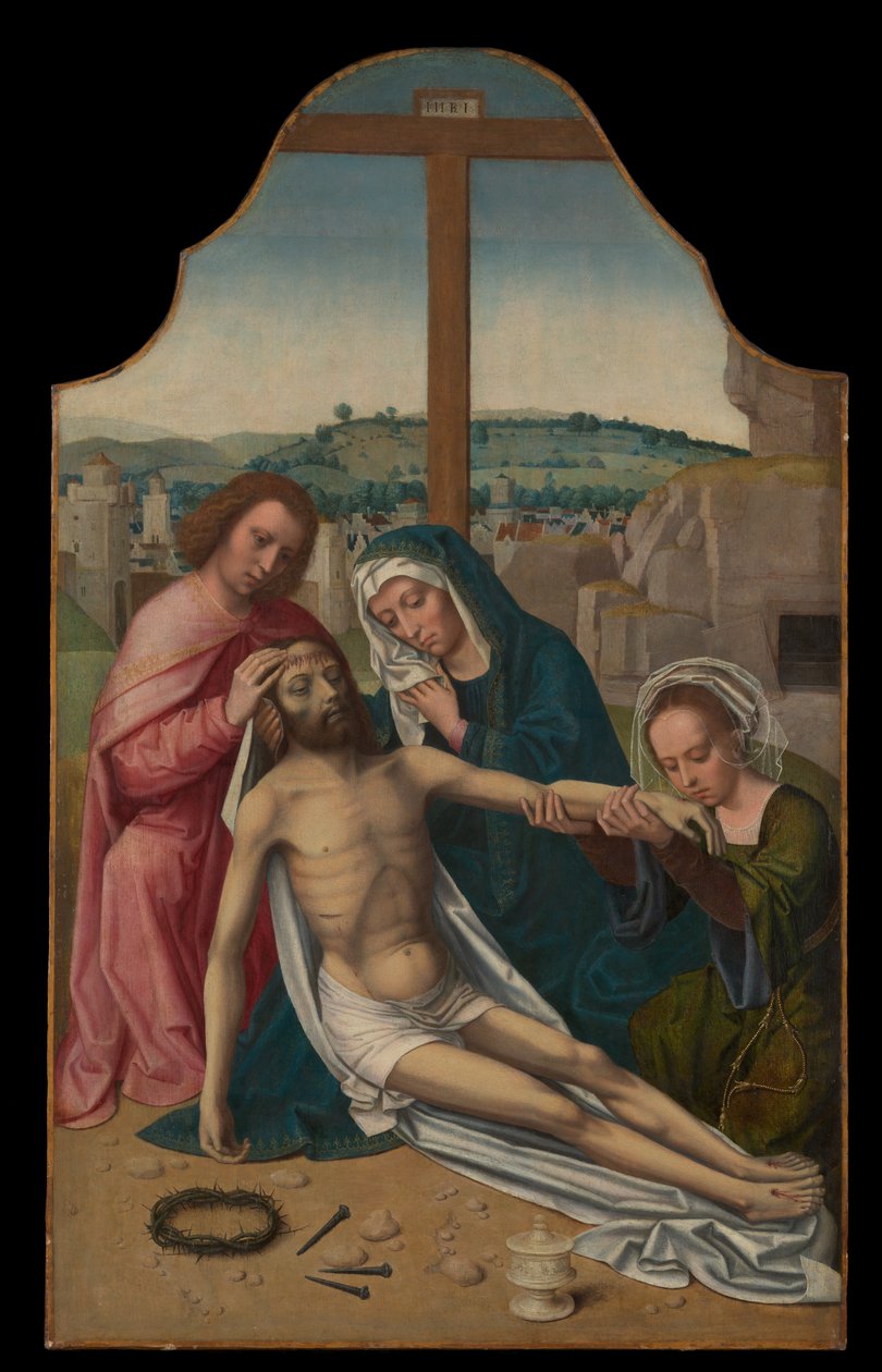 Lamentation, ca. 1520-25. od Ambrosius Benson