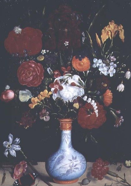 Zátiší s květinami od Ambrosius the Younger Bosschaert