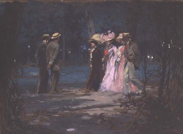 Večerní procházka od Amédée Julien Marcel Clément