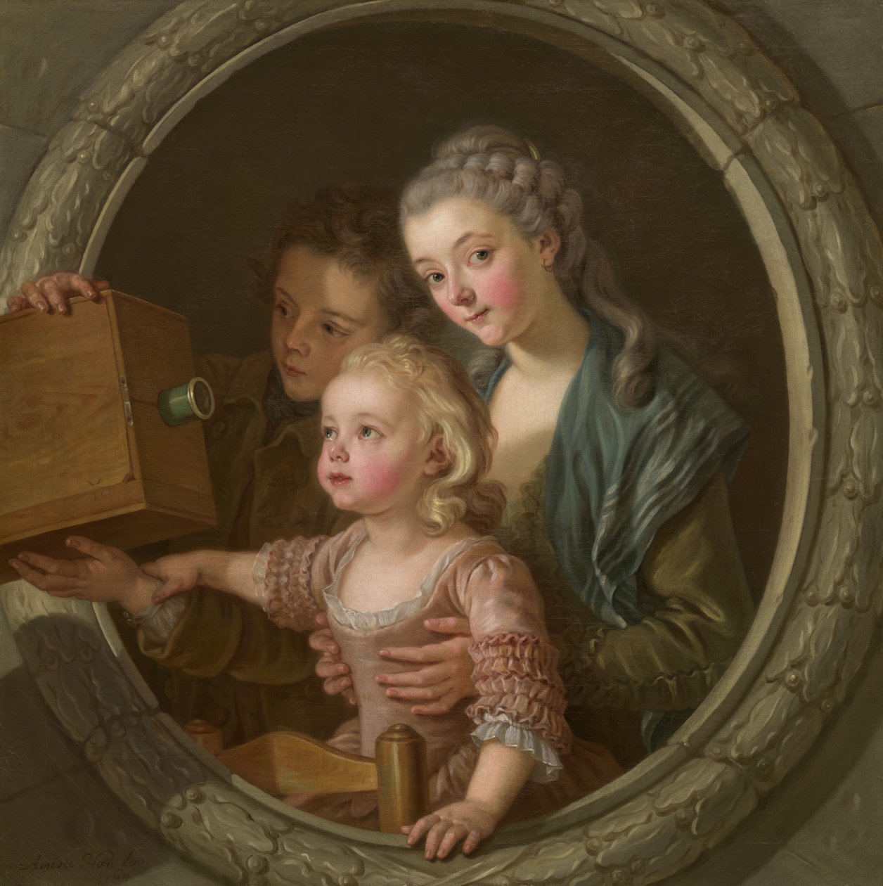 Camera Obscura, 1764. od Amédée van Loo