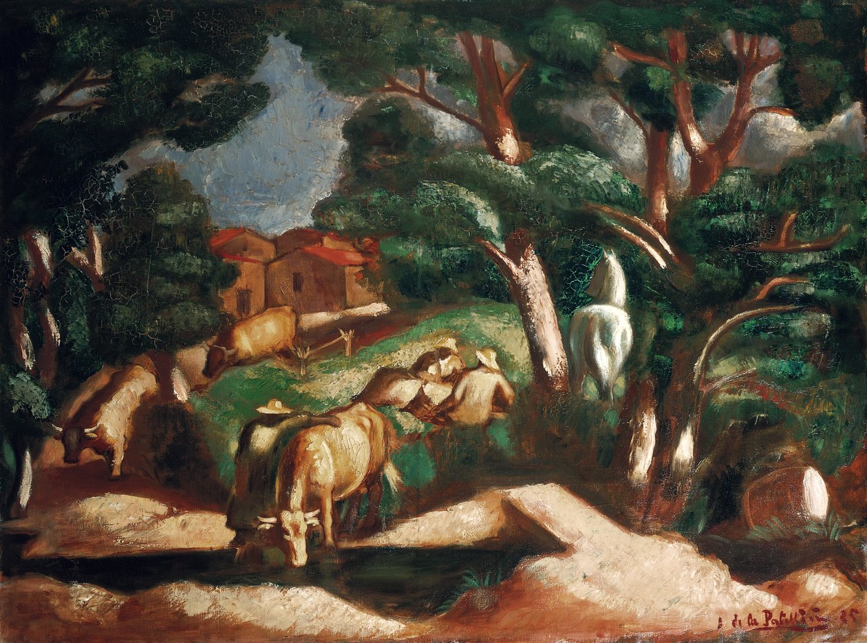 Zbytek v zemi, 1925 od Amedee de La Patelliere