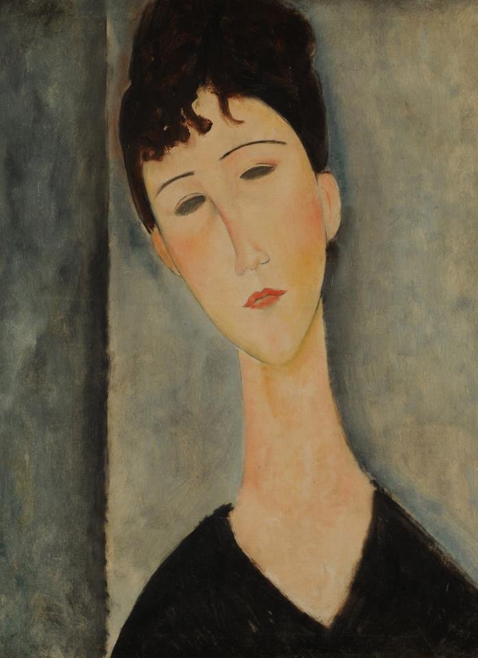 Ženská postava od Amedeo Modigliani