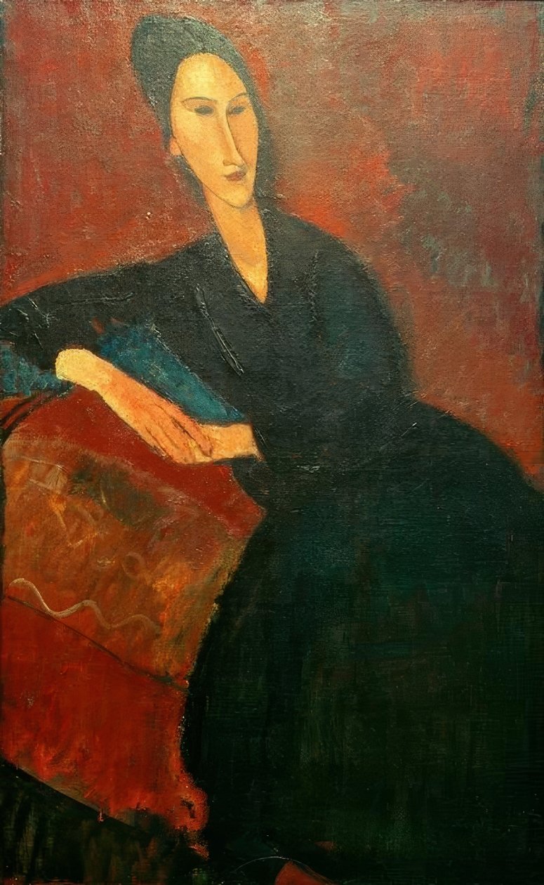 Anna Zborowská od Amedeo Modigliani
