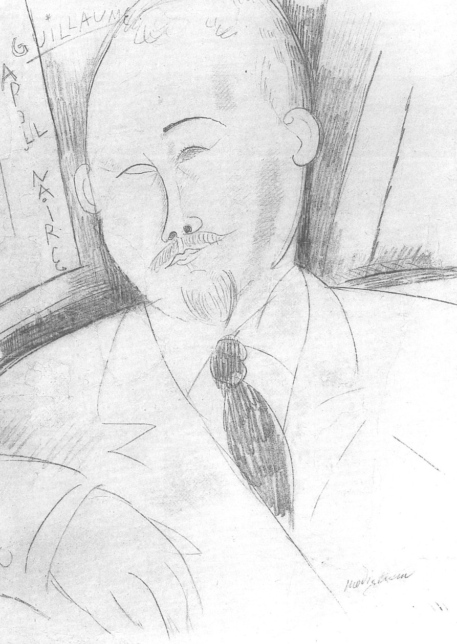 Guillaume Apollinaire od Amedeo Modigliani