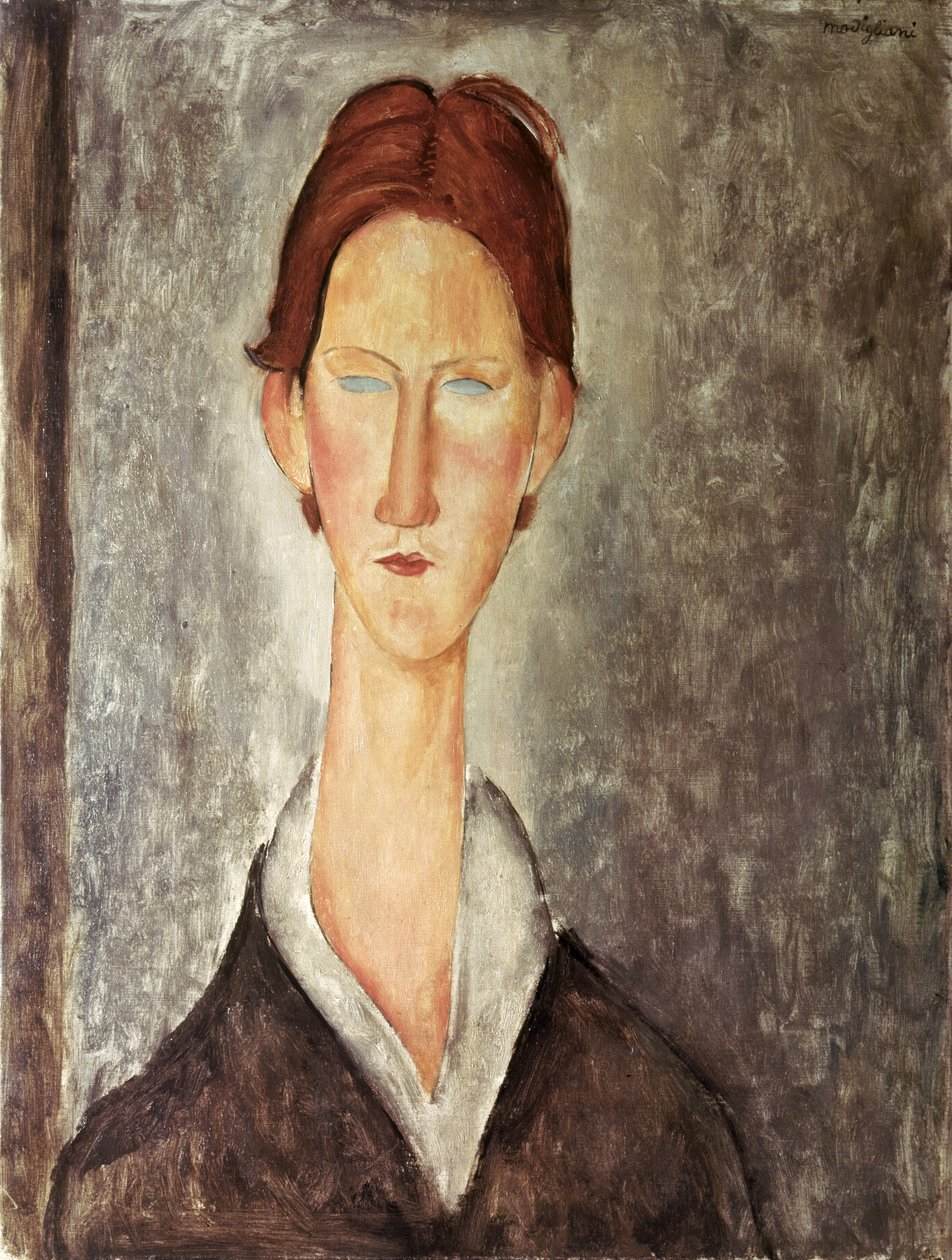 Portrét studenta, cca 1918-19 od Amedeo Modigliani