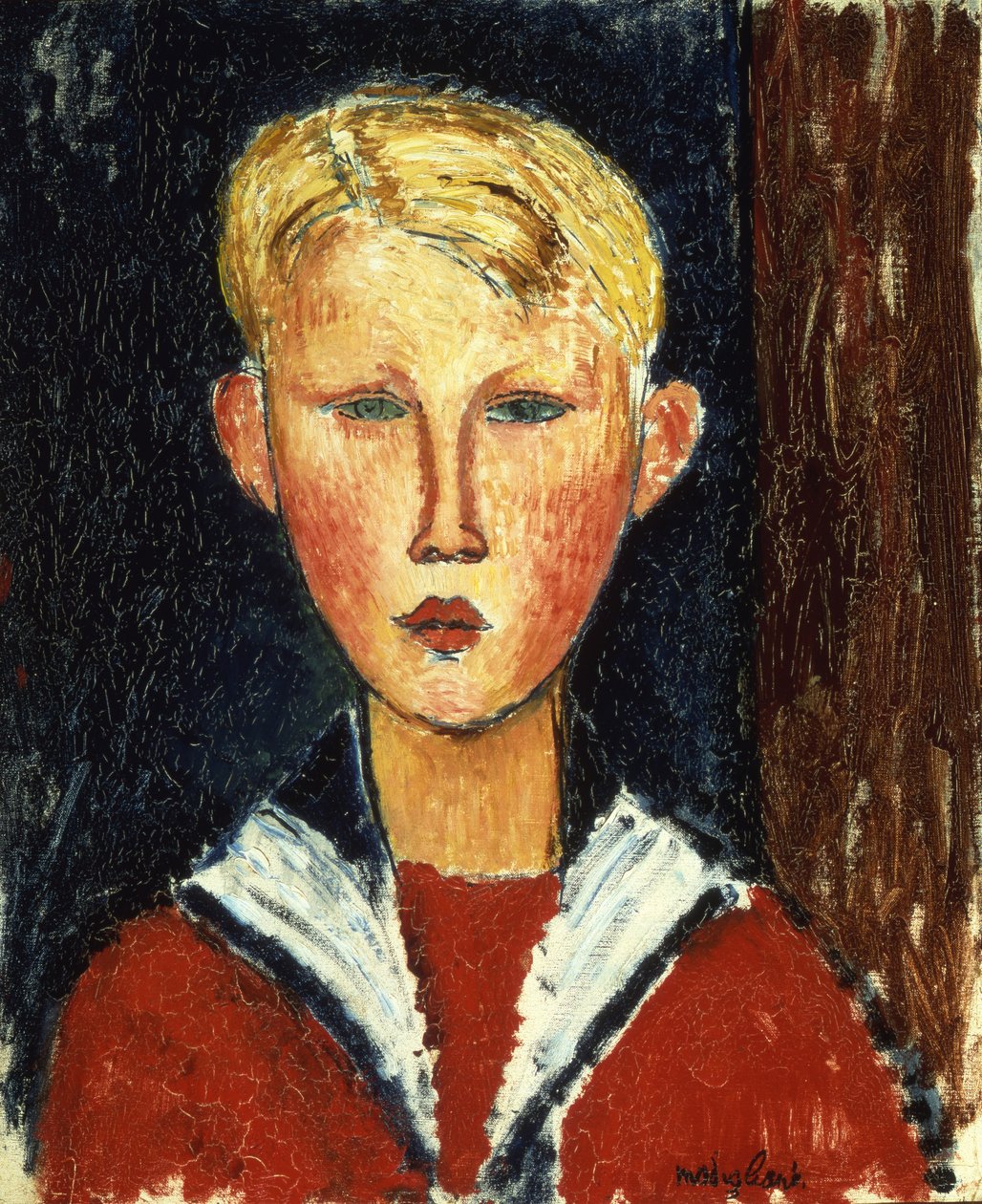 The Blue-Eyed Boy, 1916 od Amedeo Modigliani