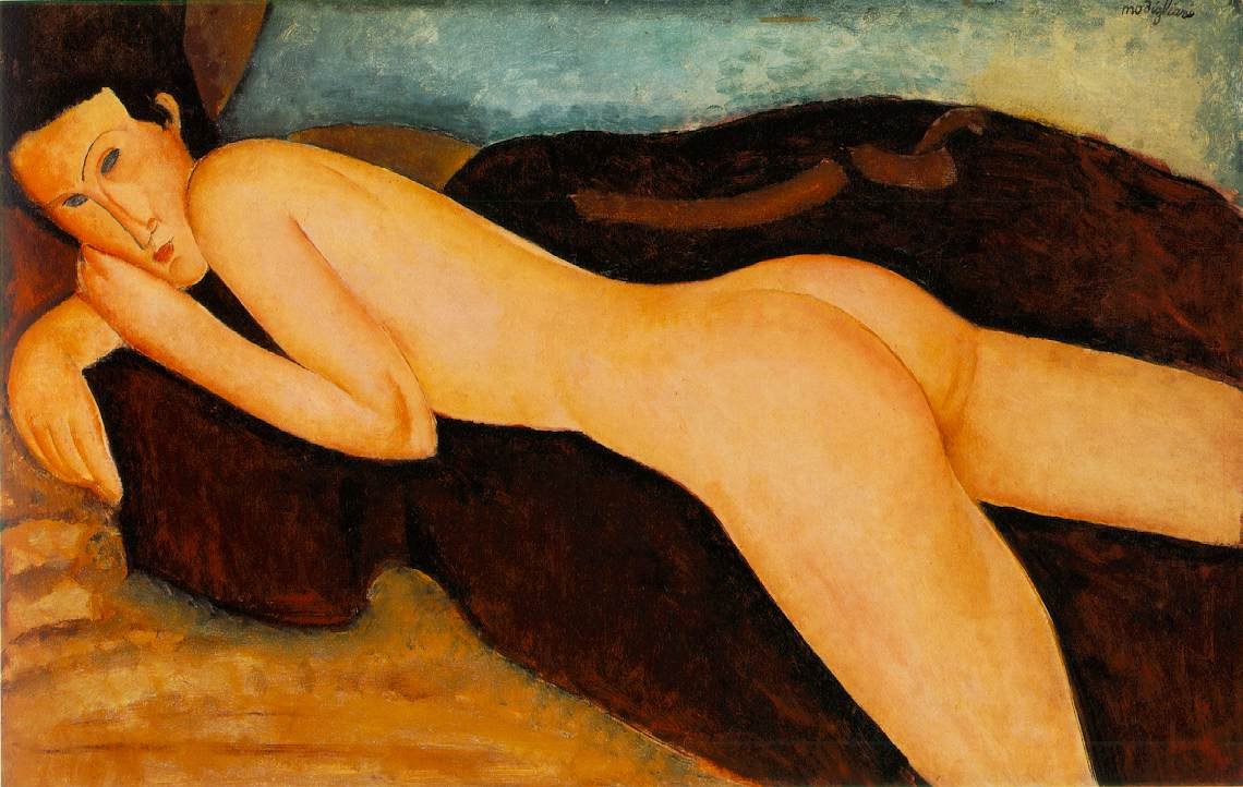 Neznámý obrázek od Amedeo Modigliani