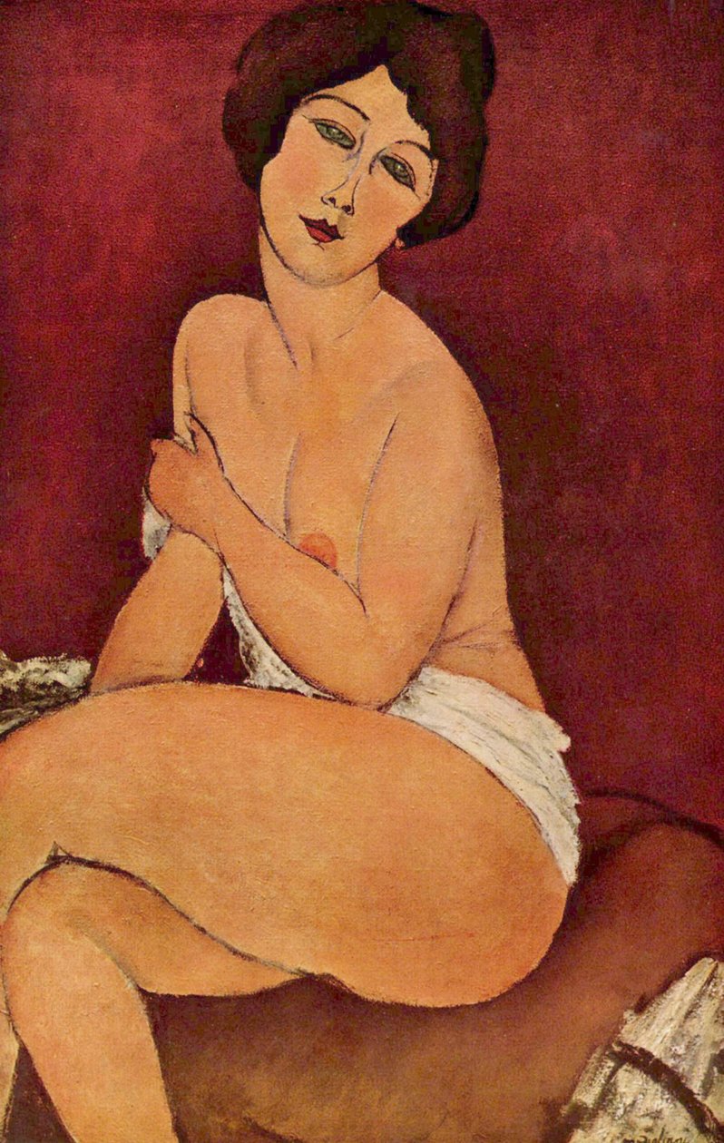 Ženský akt od Amedeo Modigliani
