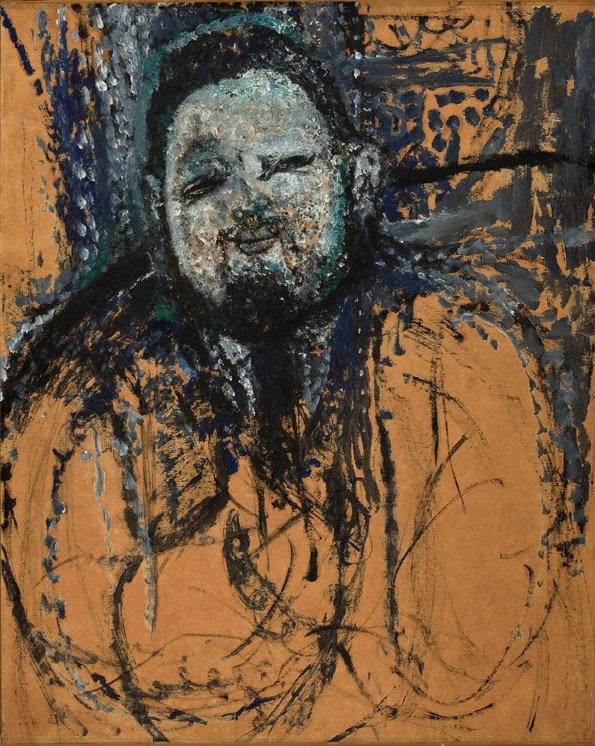 portrét diego rivera od Amedeo Modigliani