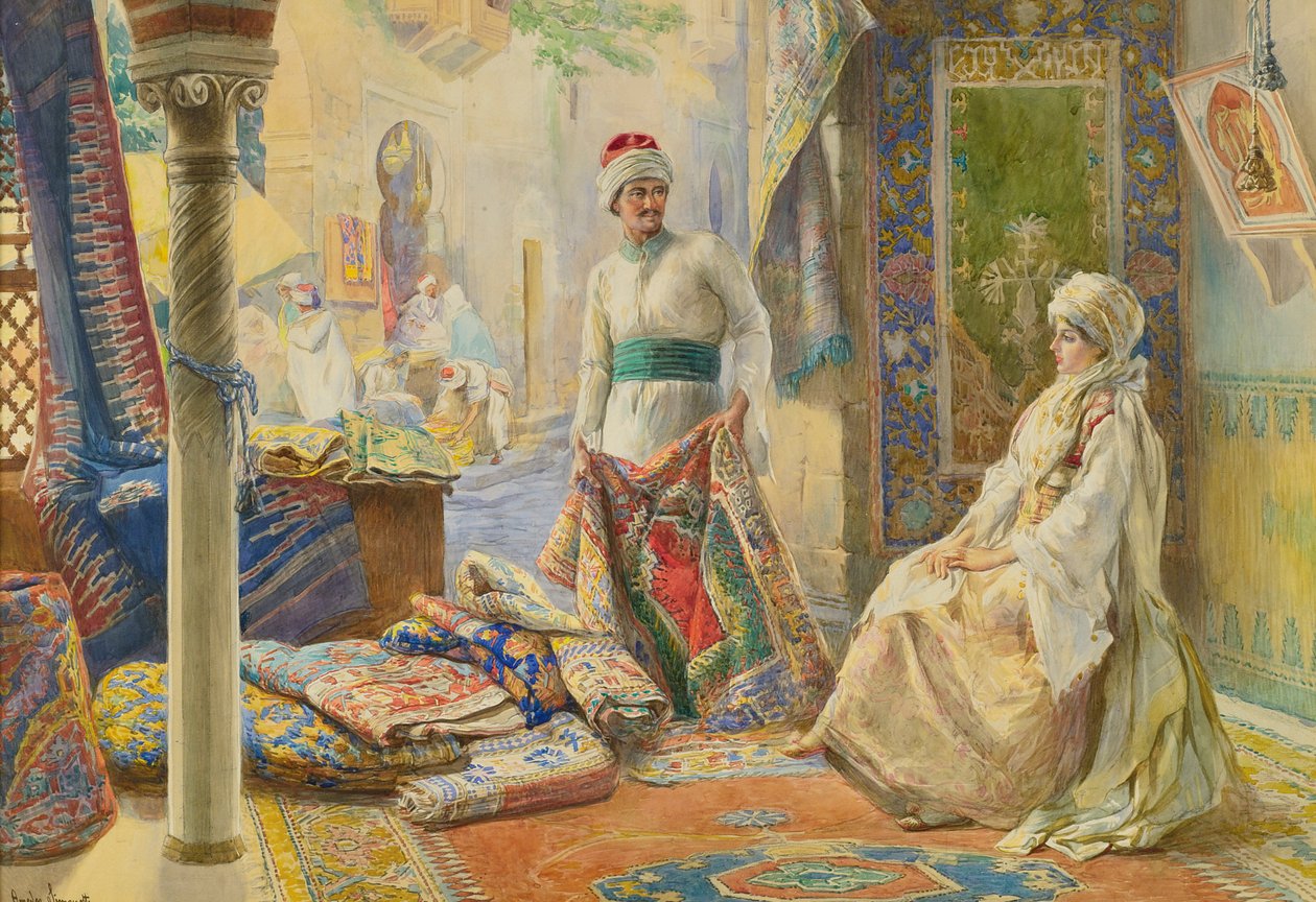 Obchodník s koberci od Amedeo Simonetti