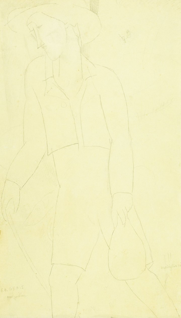 Bergerie, 1915-16 od Amedeo Modigliani
