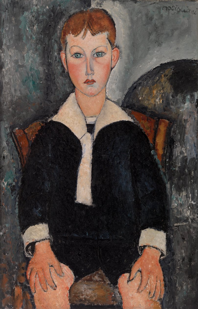 Chlapec v obleku Sailor od Amedeo Modigliani