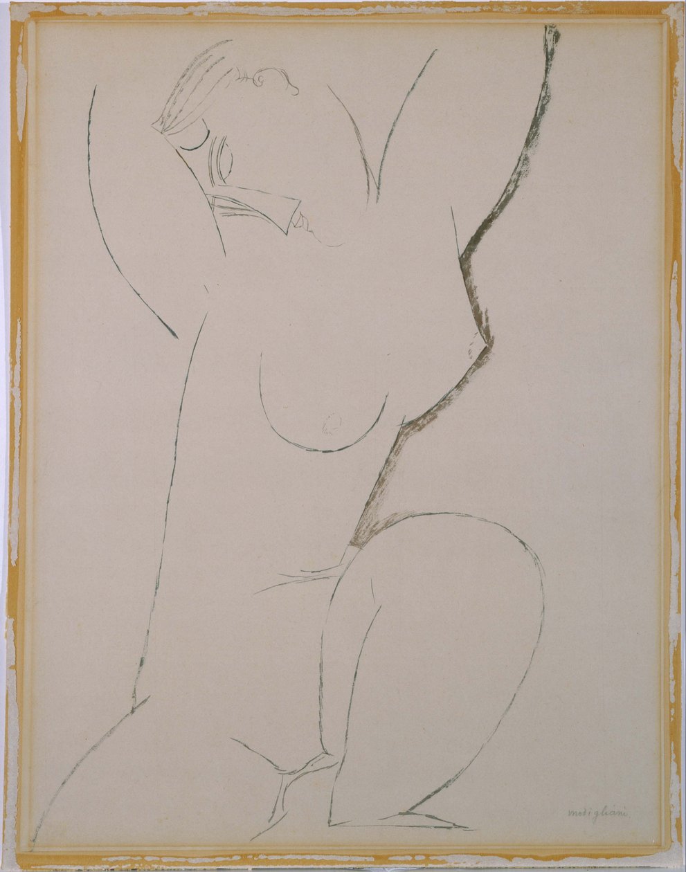 Caryatid od Amedeo Modigliani