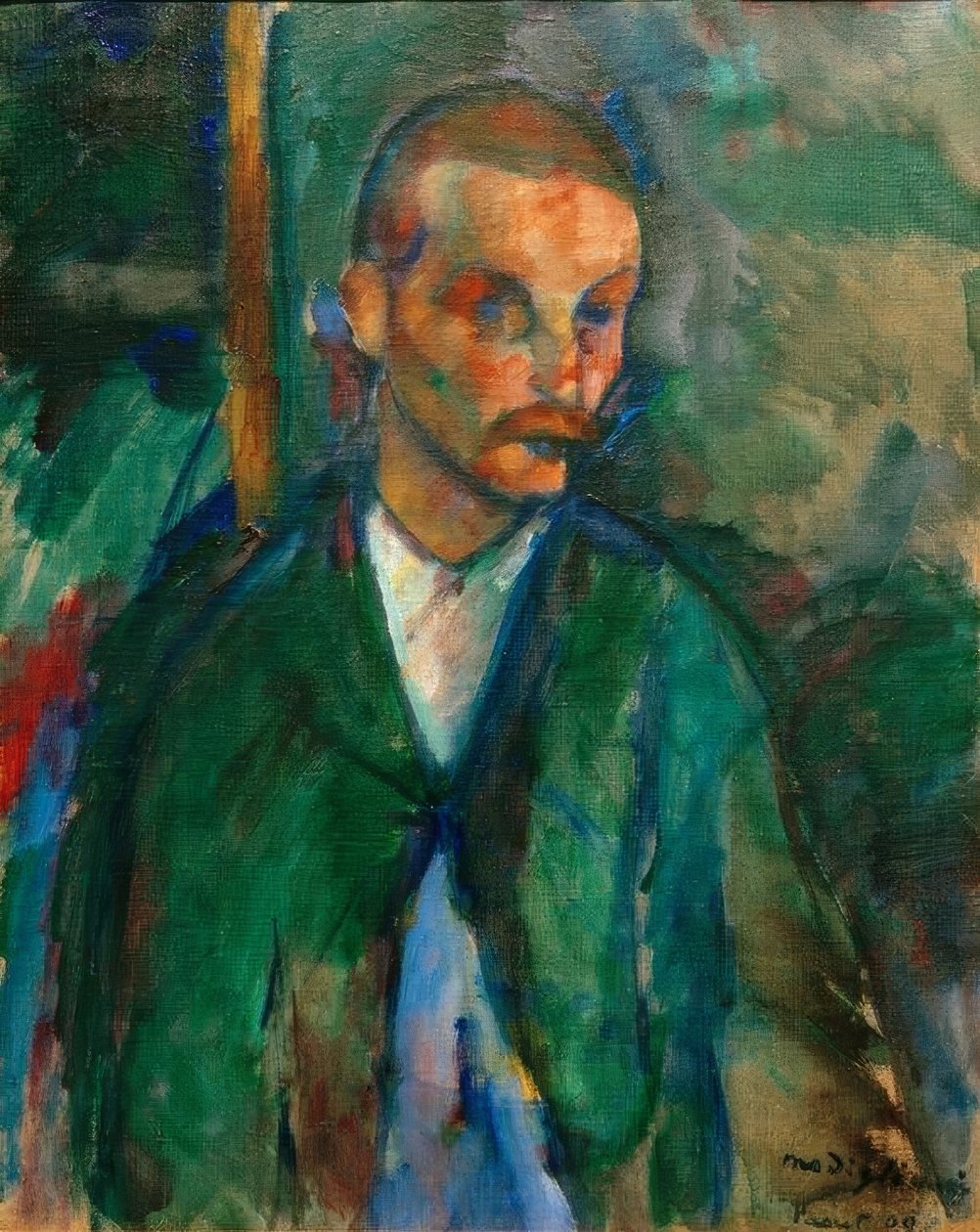 Žebrák z Livorna od Amedeo Modigliani