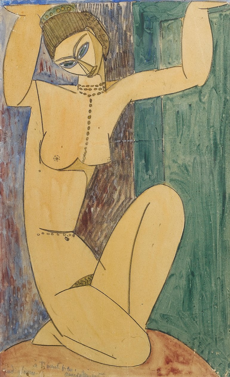 Francouzština:  Cariatide od Amedeo Modigliani