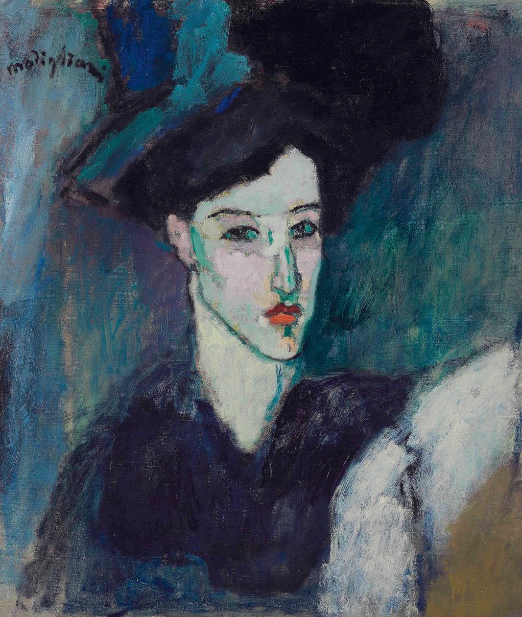 Německy: Židovka Židovka od Amedeo Modigliani