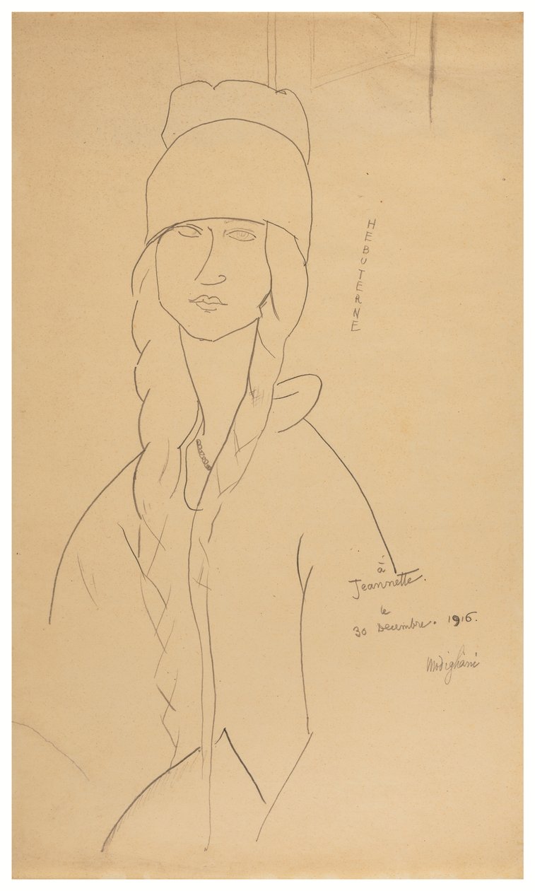 Jeanne Hébuterne od Amedeo Modigliani