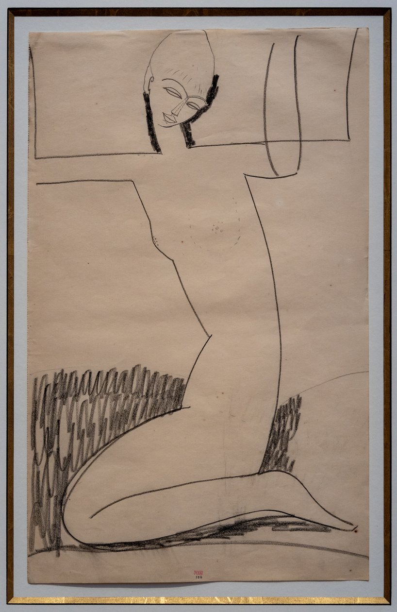 Klečící karyatidy od Amedeo Modigliani