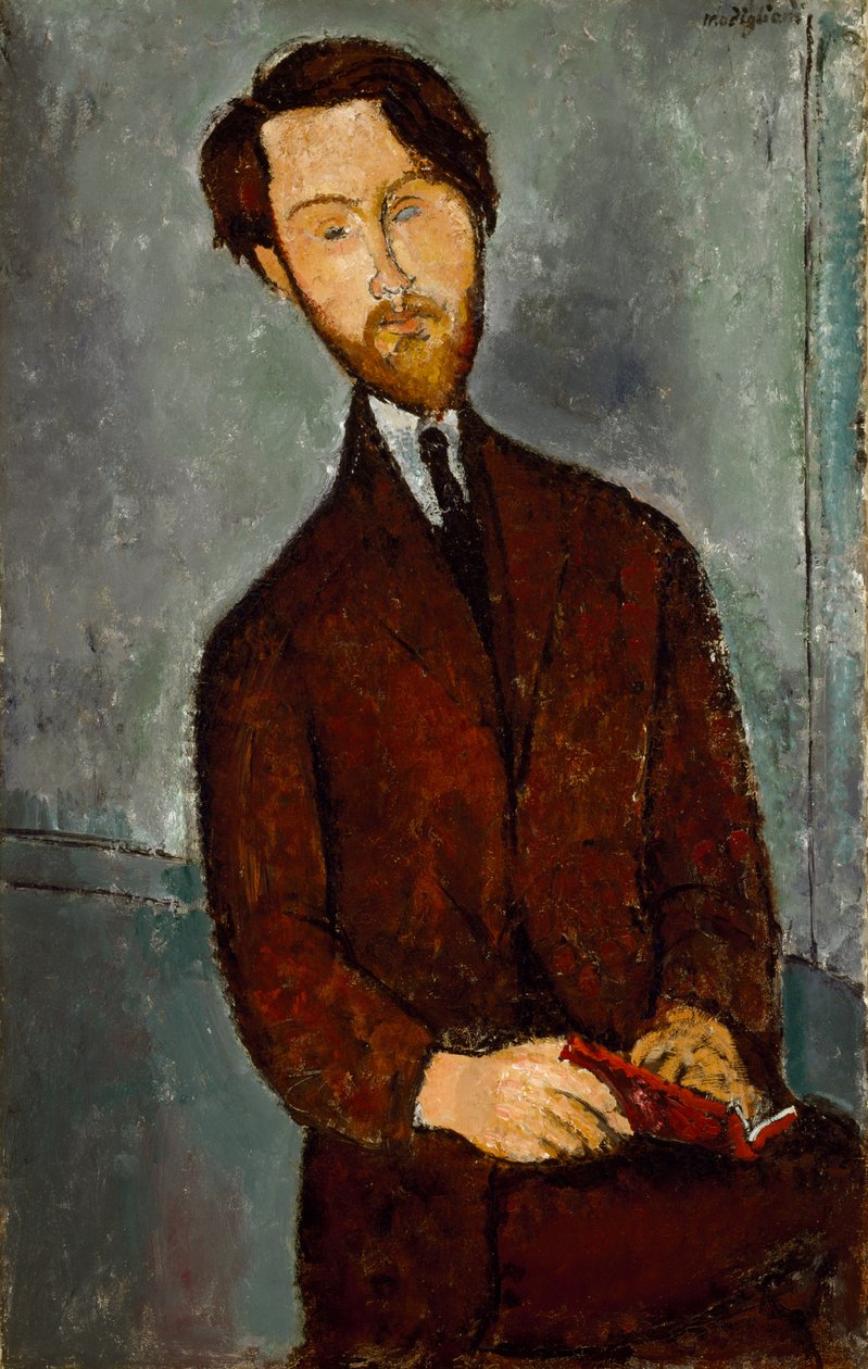 Leopold Zborowski, kolem roku 1916 od Amedeo Modigliani