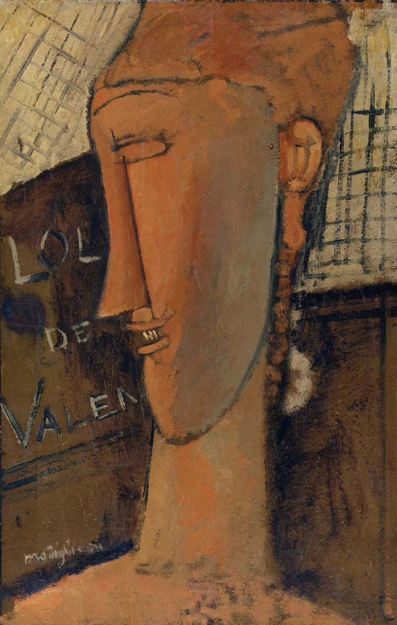 Lola de Valence, 1915 od Amedeo Modigliani