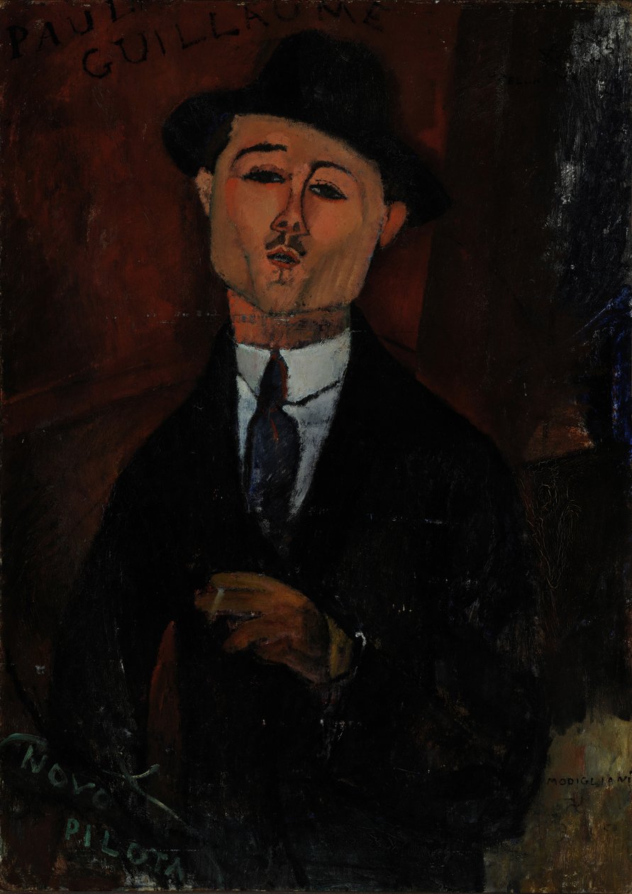Paul Guillaume, nový pilot od Amedeo Modigliani