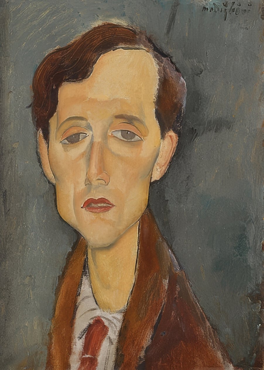 Portrét Franze Hellense (1881-1972). 1919 od Amedeo Modigliani
