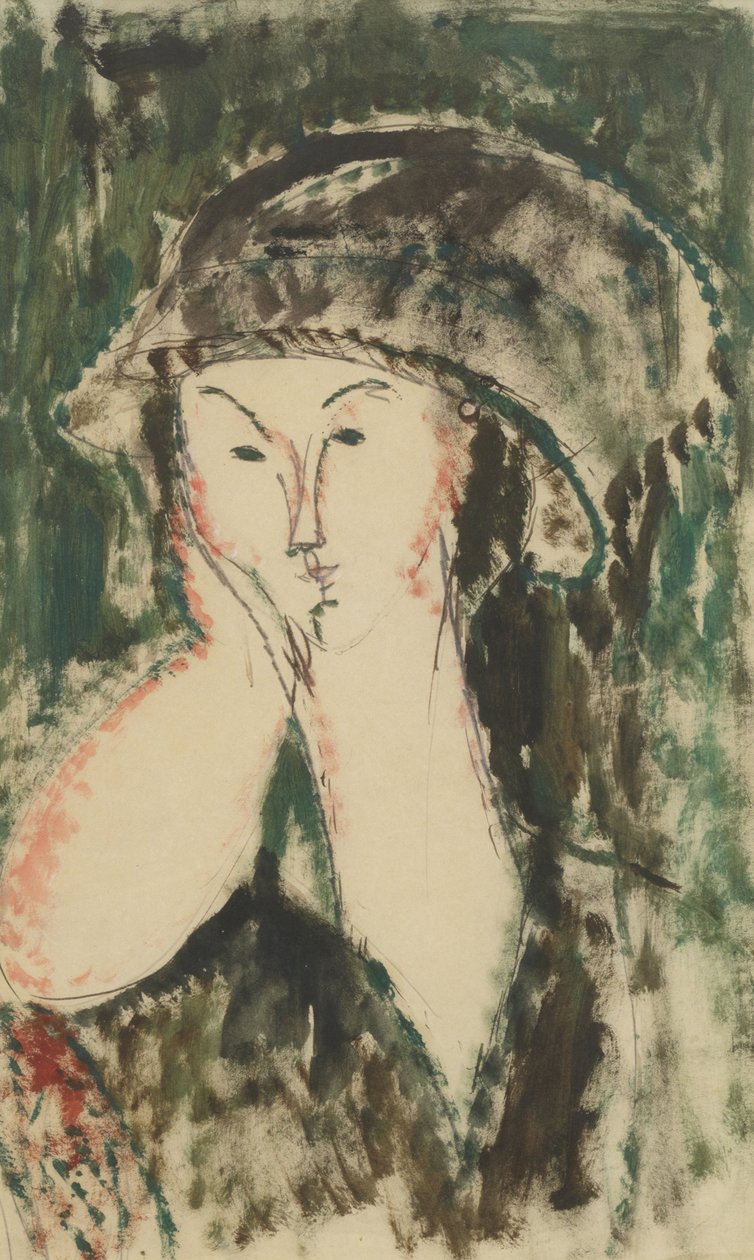 Portrét Beatrice Hastings, 1914-1915. od Amedeo Modigliani