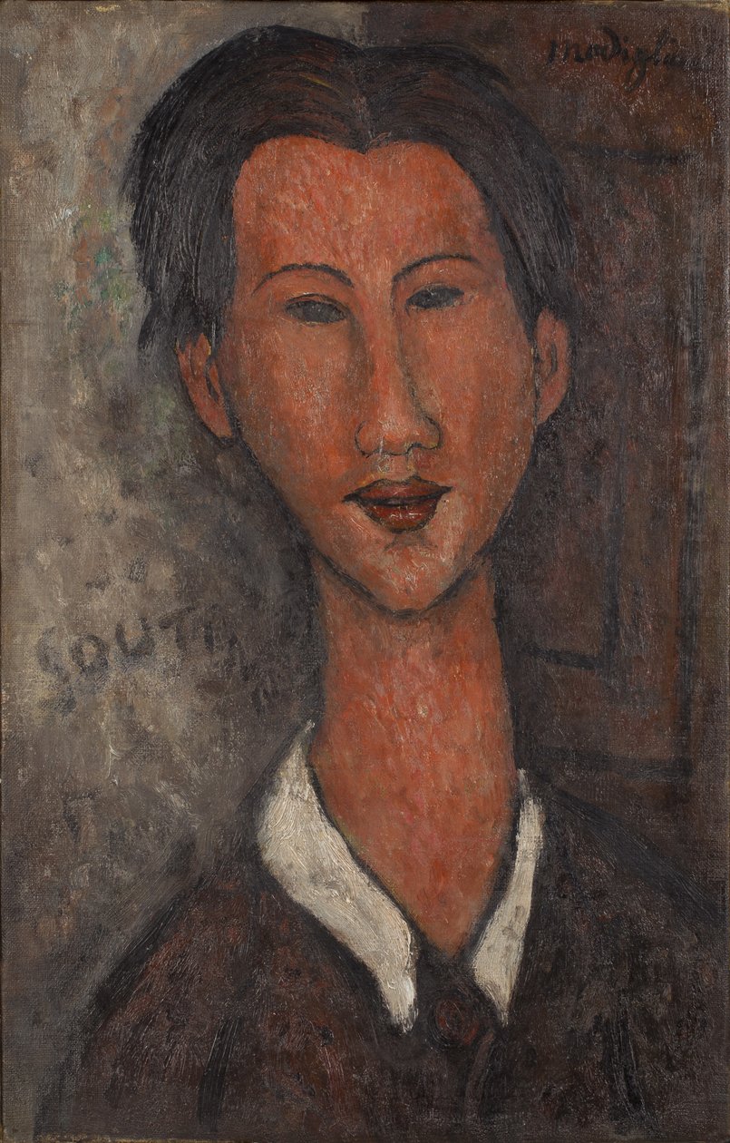 Portrét Chaïm Soutine 1893-1943, 1917 od Amedeo Modigliani