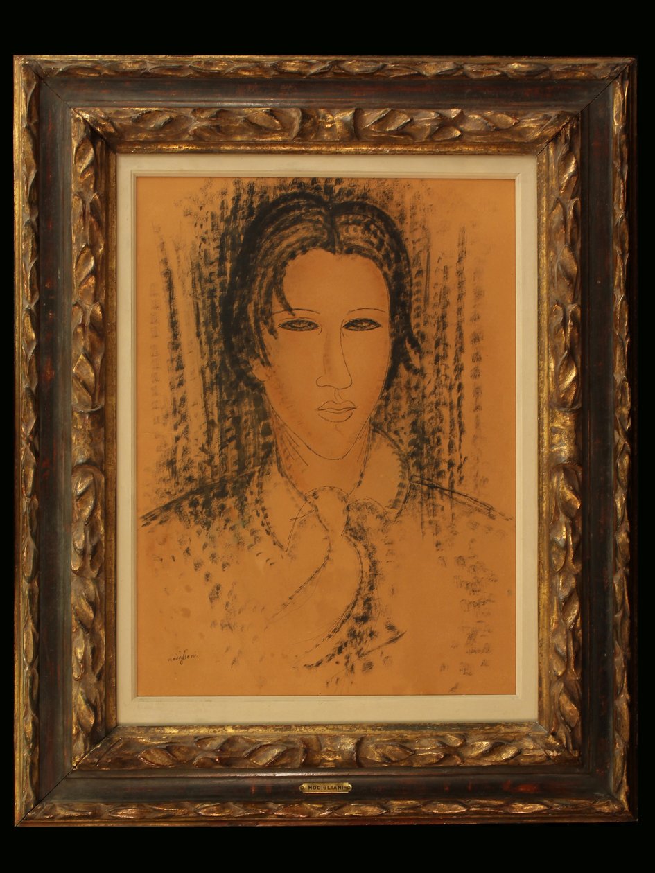 Portrét Soutine od Amedeo Modigliani