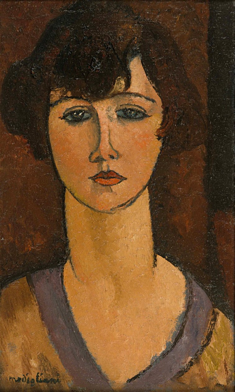 Portrét Elisabeth Fuss-Amoré od Amedeo Modigliani