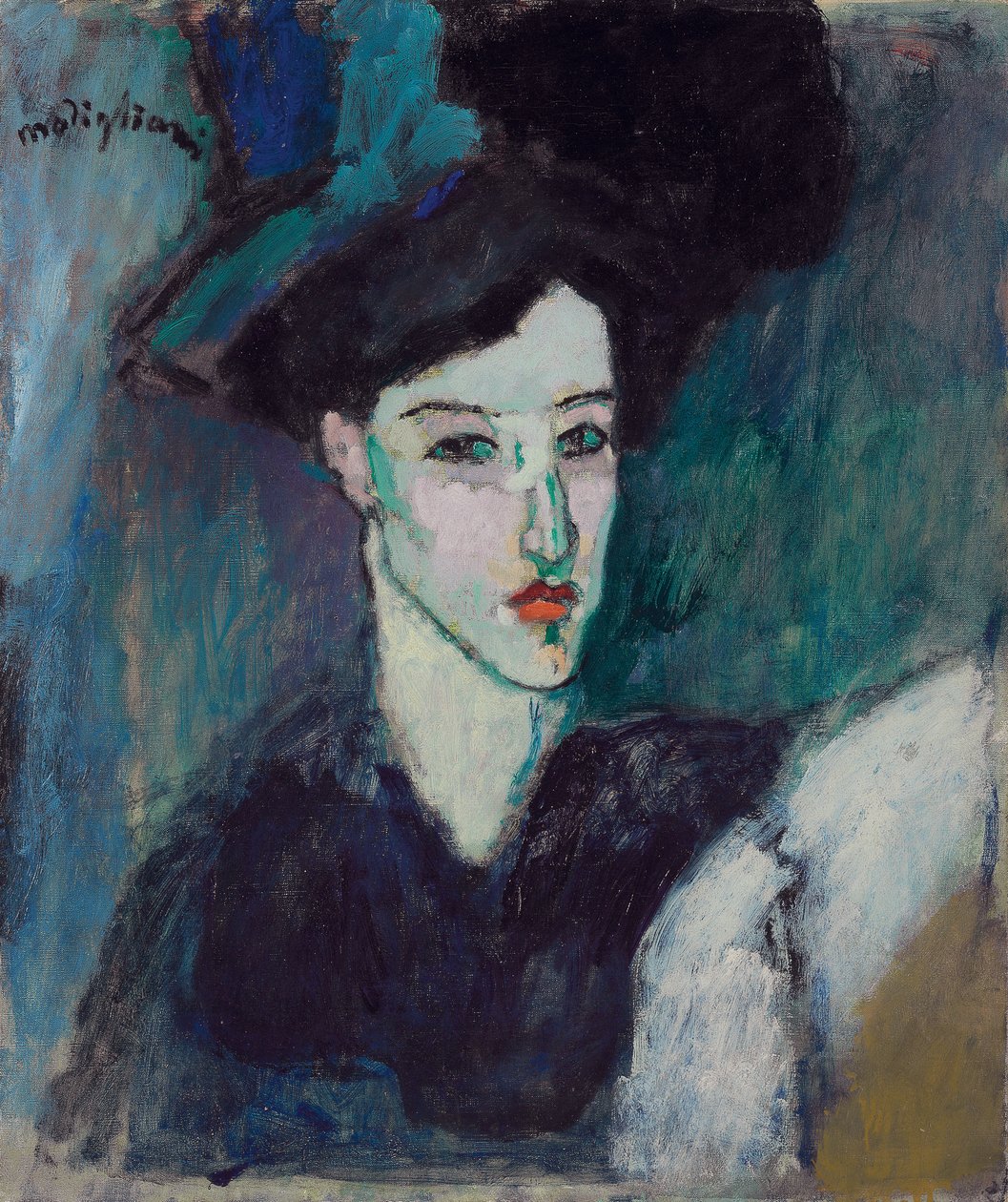 Židovka; La Juive, kolem 1907-1908 od Amedeo Modigliani