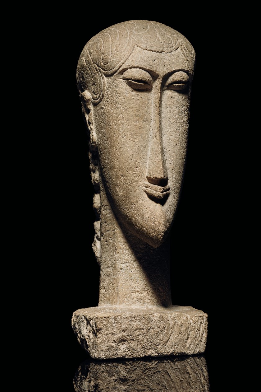 Hlava od Amedeo Modigliani