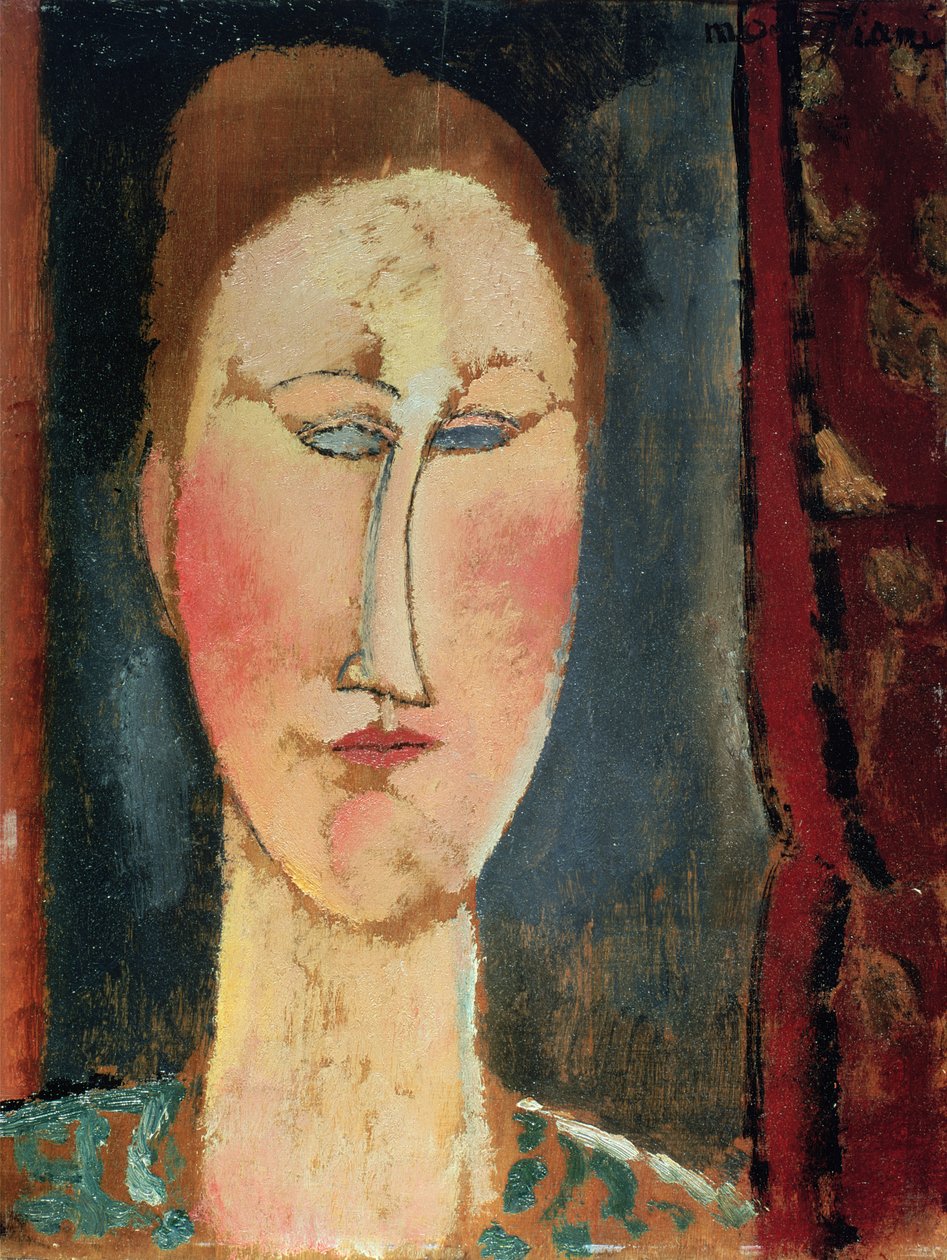Neznámý obrázek od Amedeo Modigliani