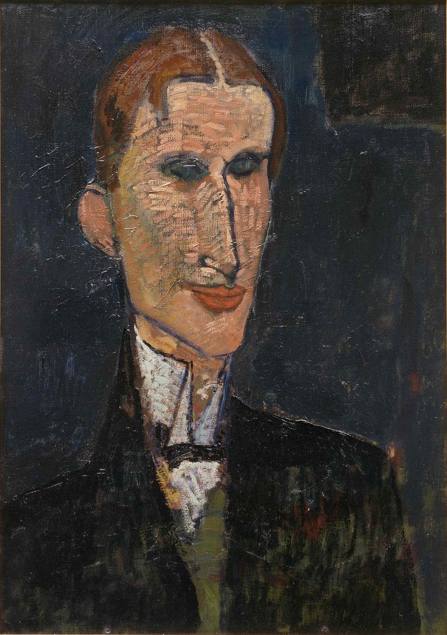 Viking Eggeling, 1916. od Amedeo Modigliani