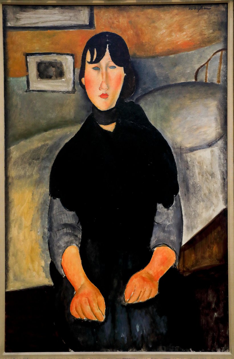 Mladá žena z lidu od Amedeo Modigliani