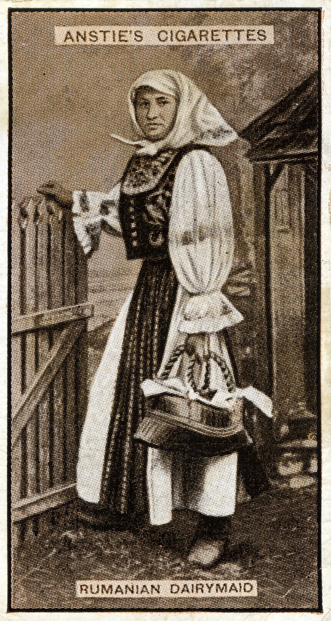 Rumunská mlékárna, po fotografii z konce 19. století, 1925 od American Photographer