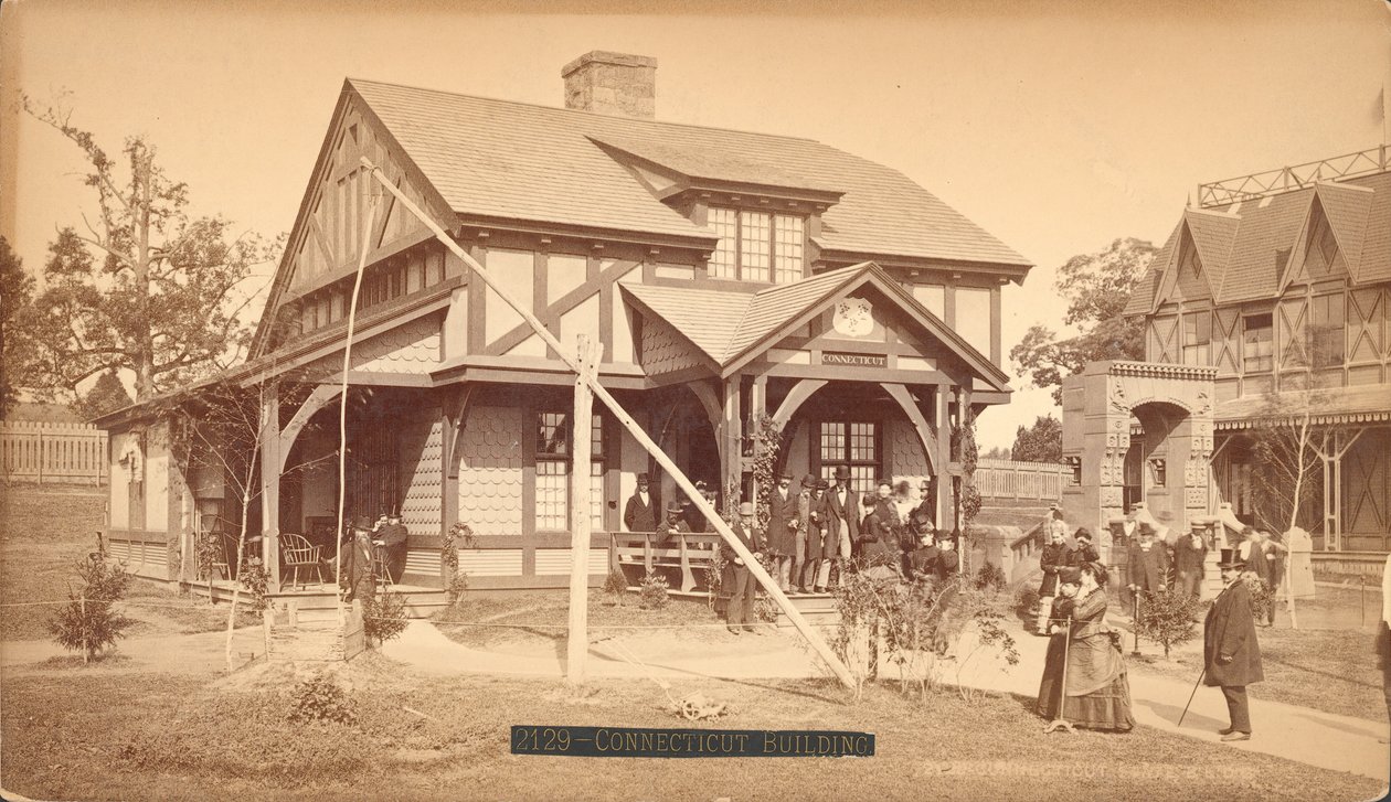 Connecticut State Building (stříbrný potisk) od American Photographer