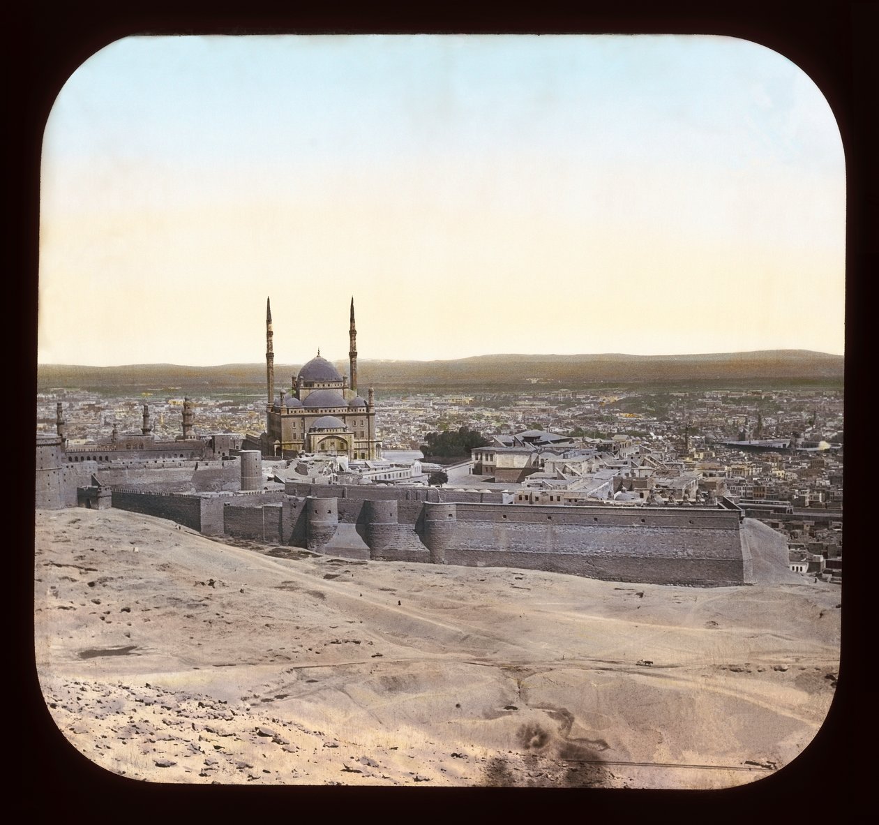 Egypt – Káhira z Mokattam Hills (skluzavka s lucernou) od American Photographer