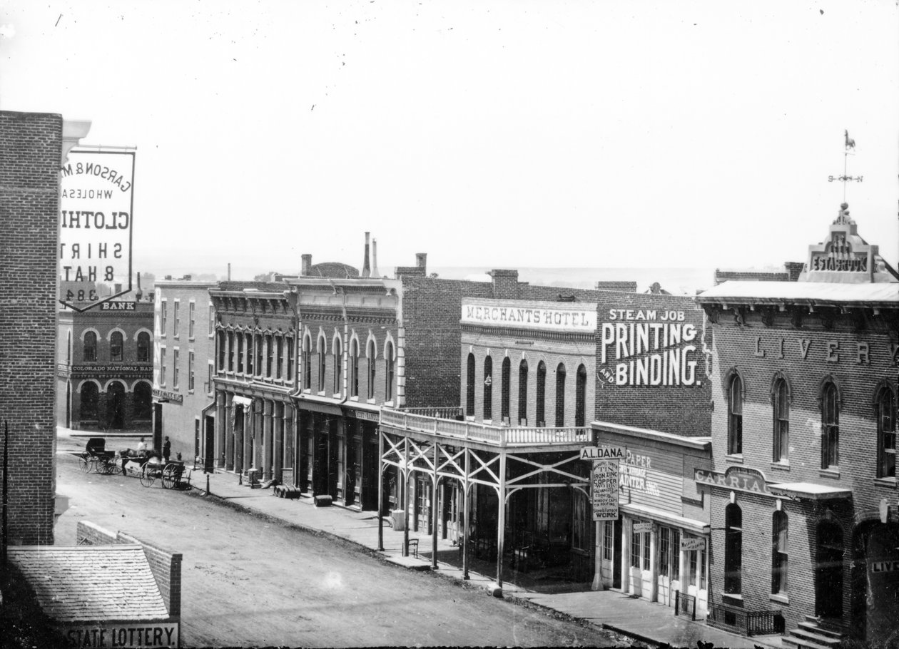 Patnáctá ulice při pohledu na Blakea, kolem 1880-89 od American Photographer